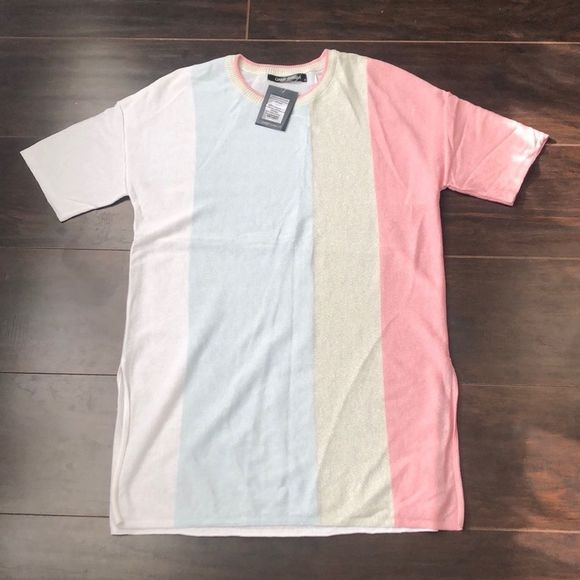 Gabby Isabella Colorblock Tunic Top - Picture 2 of 9